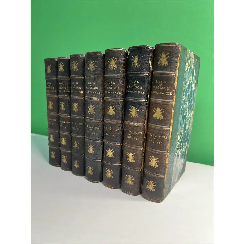 1809 Life Of Napoleon Buonaparte By Willem Lodewyk Van-Ess Vols. 1 - 7